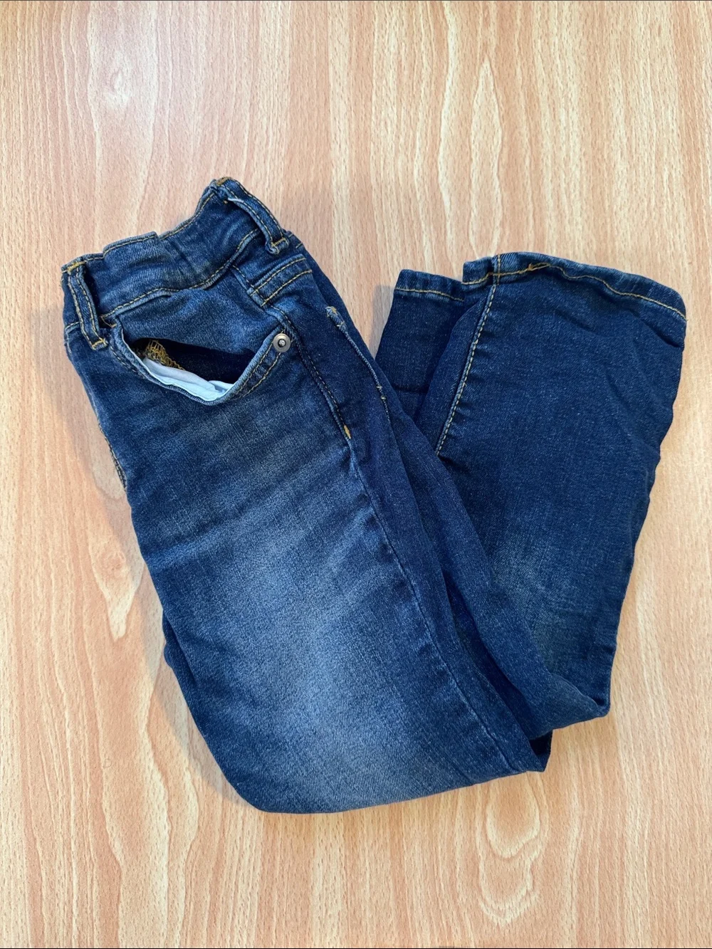 The Children's Place Dark Blue Straight Jeans for Kids